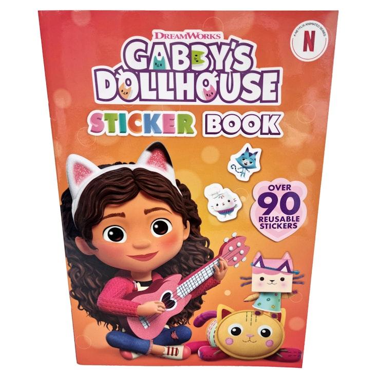 Gabby's Dollhouse väritys-/tarrakirja